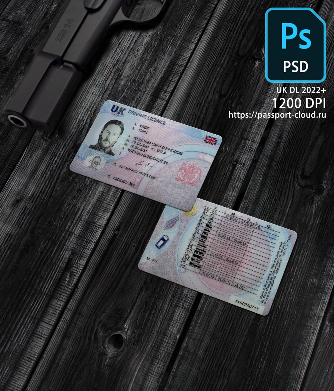 Britain Driver License 2022+-0